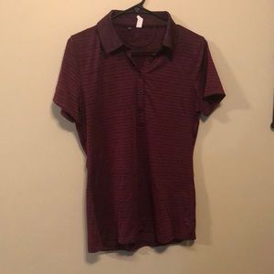 Like new maroon Under Armour polo